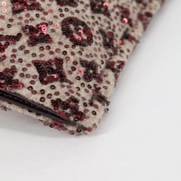 LOUIS VUITTON Monogram Sunshine Express Clutch Bag Bordeaux LV Auth 140504V - Picture 4 of 16